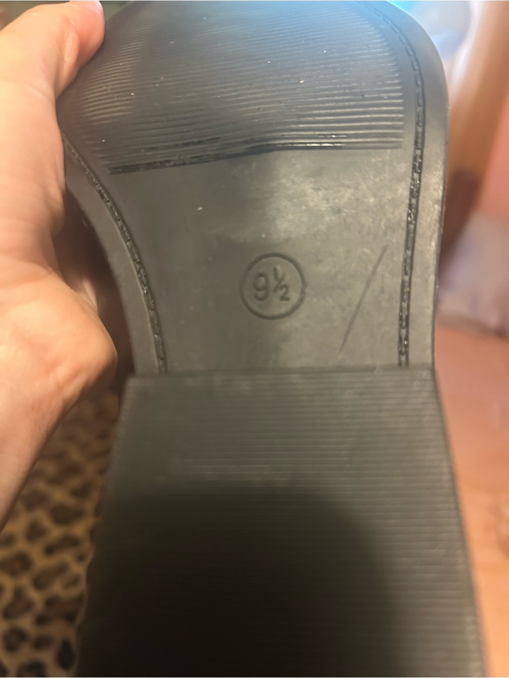 Tall Black Cowboy Boots - Picture 3 of 3
